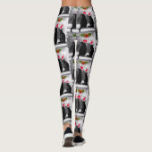 Wachten op de kerstman leggings (Achterkant)
