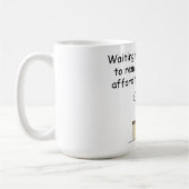 Wachten op de koffie koffiemok (Links)