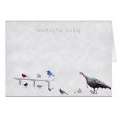 Wachten op de lente (Voorkant Horizontaal)
