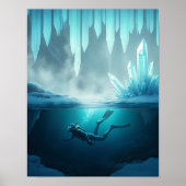 Wachten op de lente dooi poster (Voorkant)