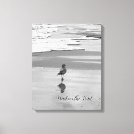 Wachten op de Lord Seashore Canvas
