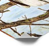 Wachten op de lunch poster (Hoek)