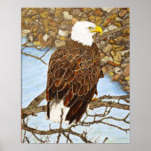 Wachten op de lunch poster (Voorkant)