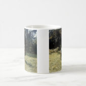 Wachten op de Mok van de overloopkoffie met zigeun (Center)