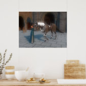 Wachten op de nacht poster (Keuken)