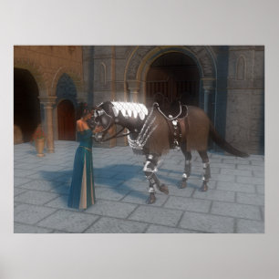 Wachten op de nacht poster