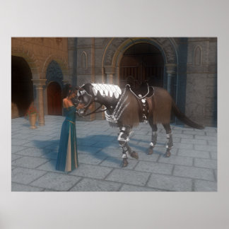 Wachten op de nacht poster