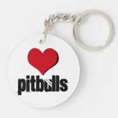 Wachten op de patiënt (hartstieren) sleutelhanger (Achterkant)