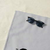 Wachten op de Puck - Hockey Player Strandlaken (In situ)