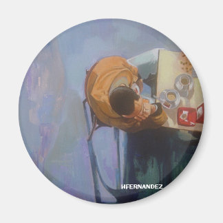 WACHTEN OP DE REKENING MAGNEET