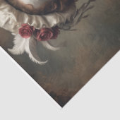 Wachten op de Spotlight - Decoupage - Tissuepapier (Detail)