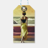 Wachten op de volgende mooie momenten. cadeaulabel (Achterkant)