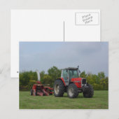 Wachten op de Wagon Briefkaart (Voorkant / Achterkant)