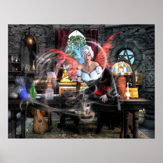 Wachten op de wizard poster (Voorkant)