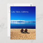 Wachten op de zomer op Lake Tahoe Briefkaart (Voorkant / Achterkant)
