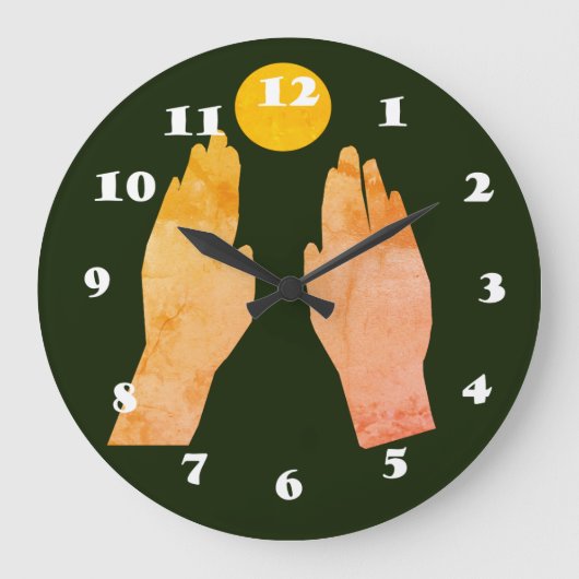 Wachten op de zon II Grote Klok (Voorkant)