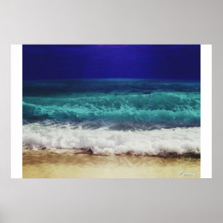 Wachten op de zonsopgang poster