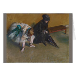 Wachten op Edgar Degas