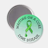 Wachten op een crème, lymfespanning magneet (Voorkant / Achterkant)