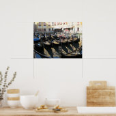 Wachten op een feest — Gandolas in het Poster van (Keuken)