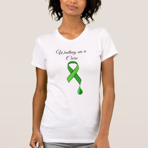 Wachten op een geneesmiddel Lyme-ziekte bewustzijn T-shirt