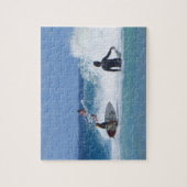 Wachten op een golf legpuzzel (Verticaal)