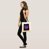 Wachten op een moerasstaart tote bag (Voorkant (model))