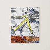 Wachten op een rijder legpuzzel (Verticaal)