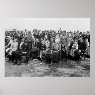 Wachten op Ellis Island, begin jaren '00 Poster