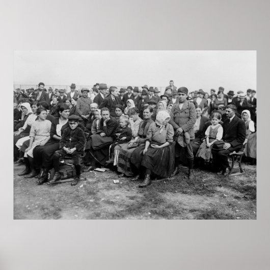 Wachten op Ellis Island, begin jaren '00 Poster (Voorkant)