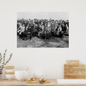 Wachten op Ellis Island, begin jaren '00 Poster (Keuken)