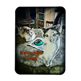 Wachten op Foodot 3" x 4" flexibele magneet