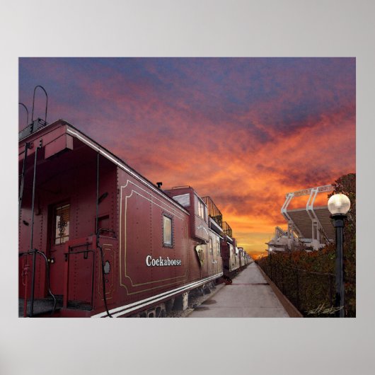 Wachten op game dag poster (Voorkant)