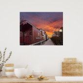 Wachten op game dag poster (Keuken)