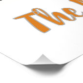 Wachten op gepersonaliseerde Halloween Raccoon Perfect Poster (Hoek)