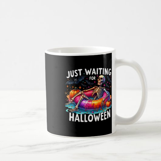 Wachten op Halloween 1 Koffiemok (Rechts)