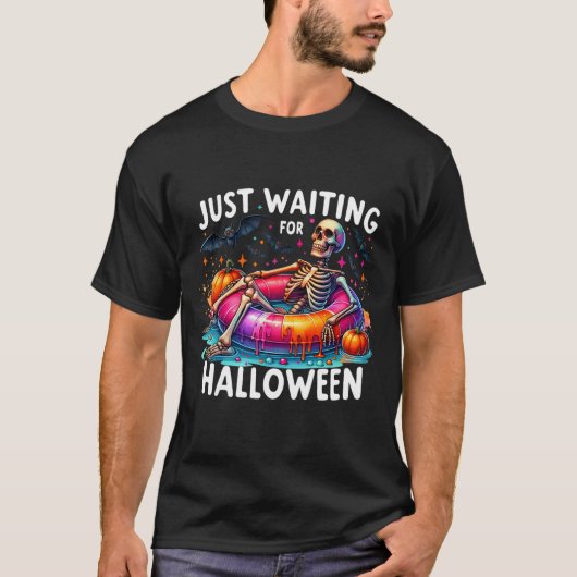 Wachten op Halloween 1 T-shirt (Voorkant)