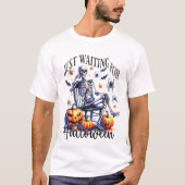 Wachten op Halloween - Halloween T-shirt (Voorkant)