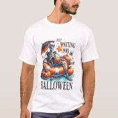 Wachten op Halloween - Halloween T-shirt (Voorkant)