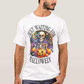 Wachten op Halloween - Halloween T-shirt (Voorkant)