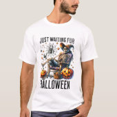 Wachten op Halloween - Halloween T-shirt (Voorkant)