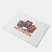 Wachten op Halloween Herfst Vibes Deurmat (Schuin)