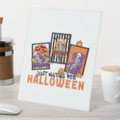 Wachten op Halloween Herfst Vibes Reclamebord Met Voetstuk (Insitu)