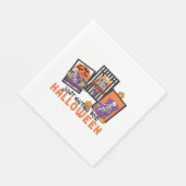 Wachten op Halloween Herfst Vibes Servet (Hoek)