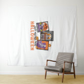 Wachten op Halloween Herfst Vibes Wandkleed (In Situ (horizontaal))