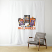 Wachten op Halloween Herfst Vibes Wandkleed (In situ)