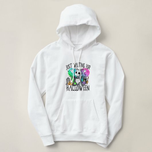 Wachten op Halloween Hoodie (Design voorkant)