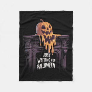 Wachten op Halloween Jack of Lantern Halloween Fleece Deken