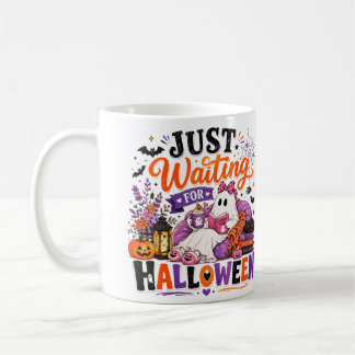 Wachten op Halloween Koffiemok
