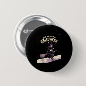 Wachten op Halloween Quote Summer Ronde Button 5,7 Cm (Voorkant /achterkant)
